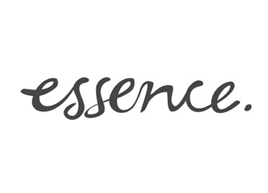 Essence digital logo in handwritten style font