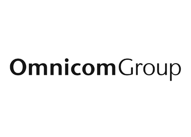Omnicom Group logo: A sleek and modern design featuring the company's name in bold, black letters against a white background.